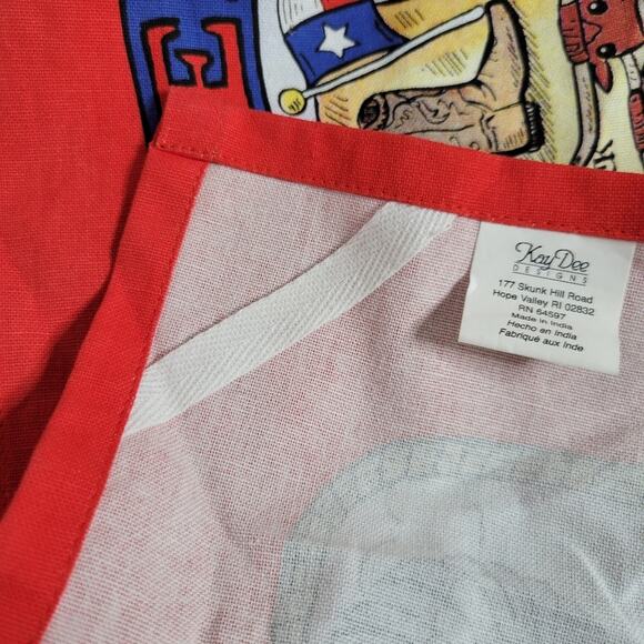 Texas Tapestry Wall Decor Tea Towel, 18.5x28 - Picture 8 of 8